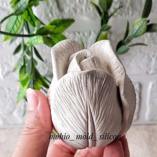 قالب گل غنچه رز 8 سانت 