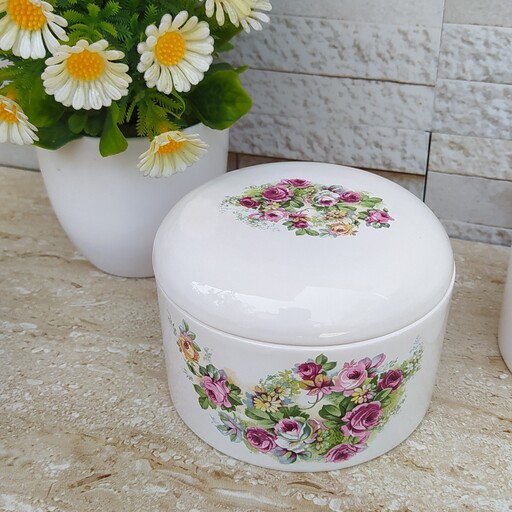 شکلات خوری سرامیکی طرح رز 