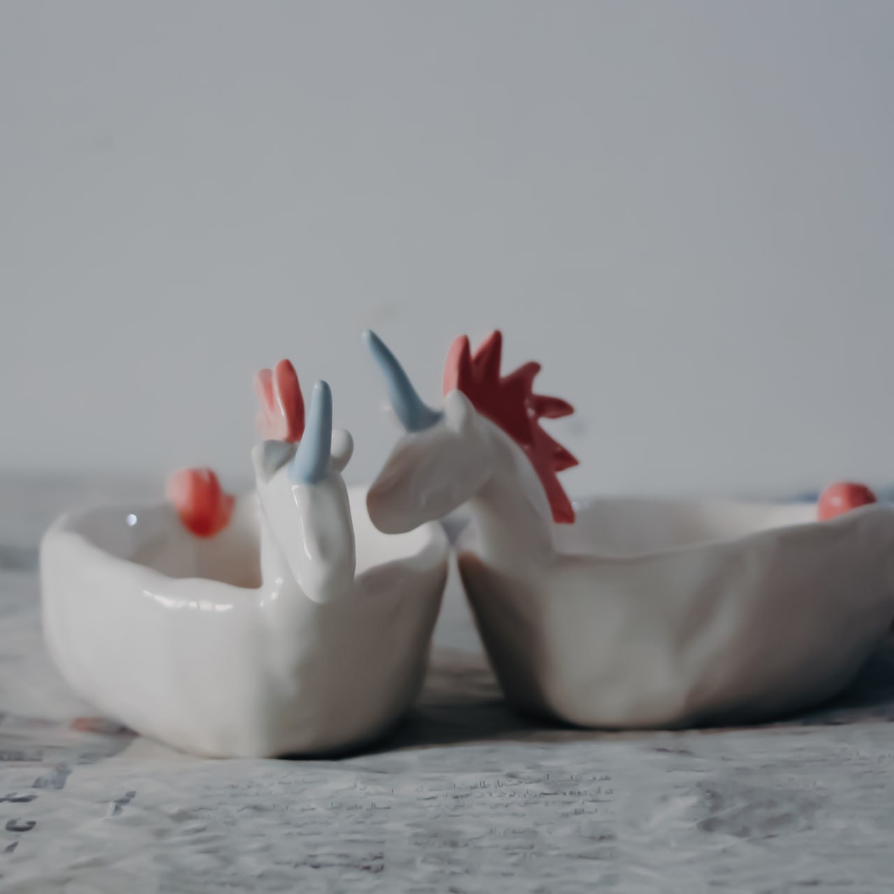 یونیکورن تک شاخ نشسته 