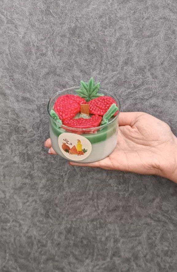 شمع یلدا  دکوری و تزئینی